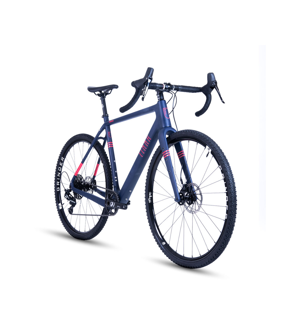 GRAVEL RATAS FINNA TAROKO APEX 1 (NAVY/CORAL) | MINUVELO RATTAHOOLDUS