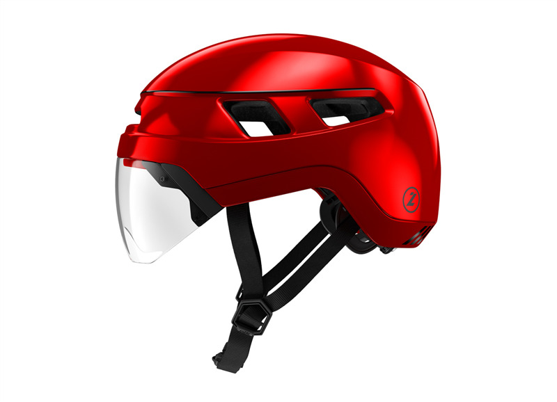 Kiiver-LAZER-URBANIZE-led-Metallic-Red-punane-3