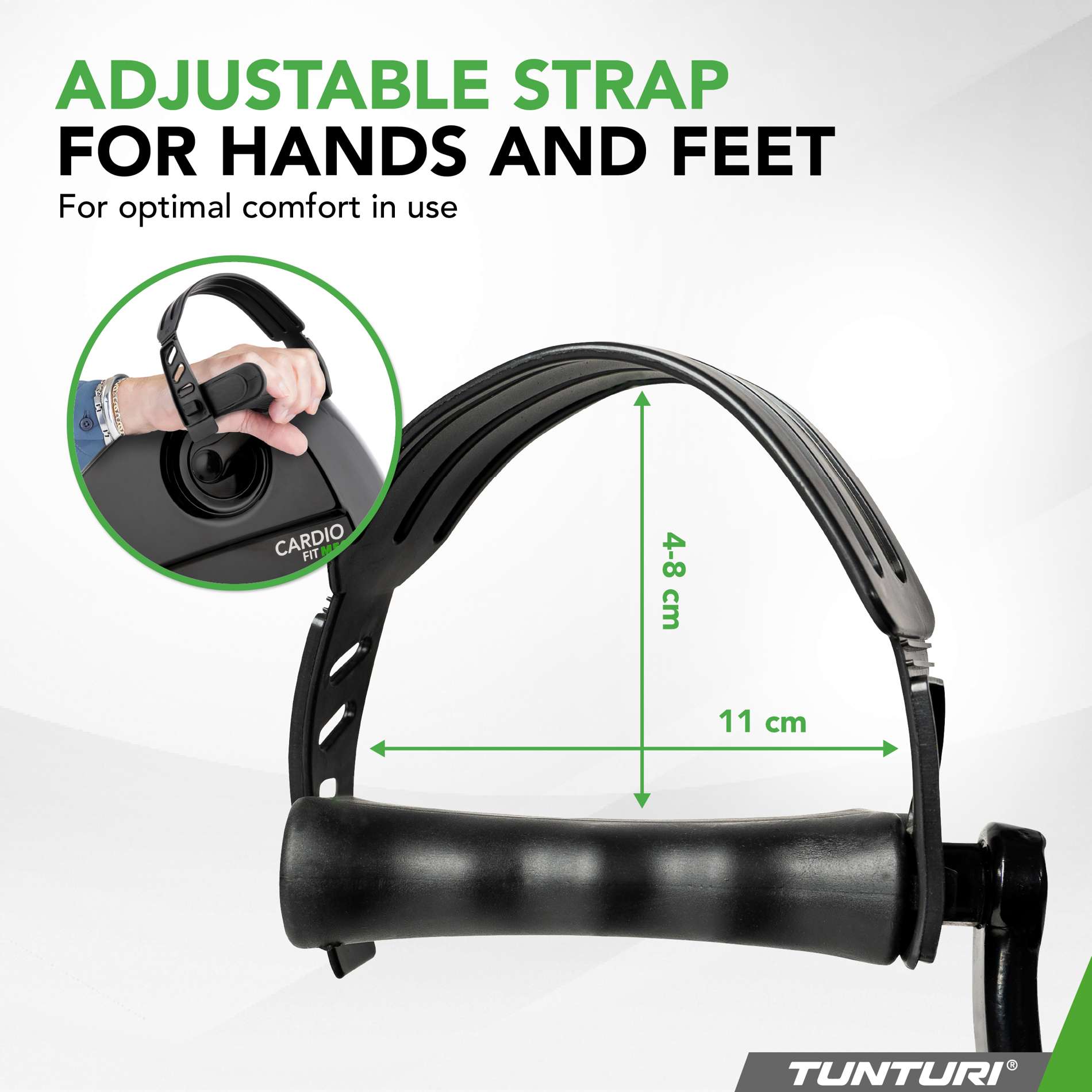 Miniratas-mootoriga-TUNTURI-Cardio-Fit-M50-Minibike-Motorized-2