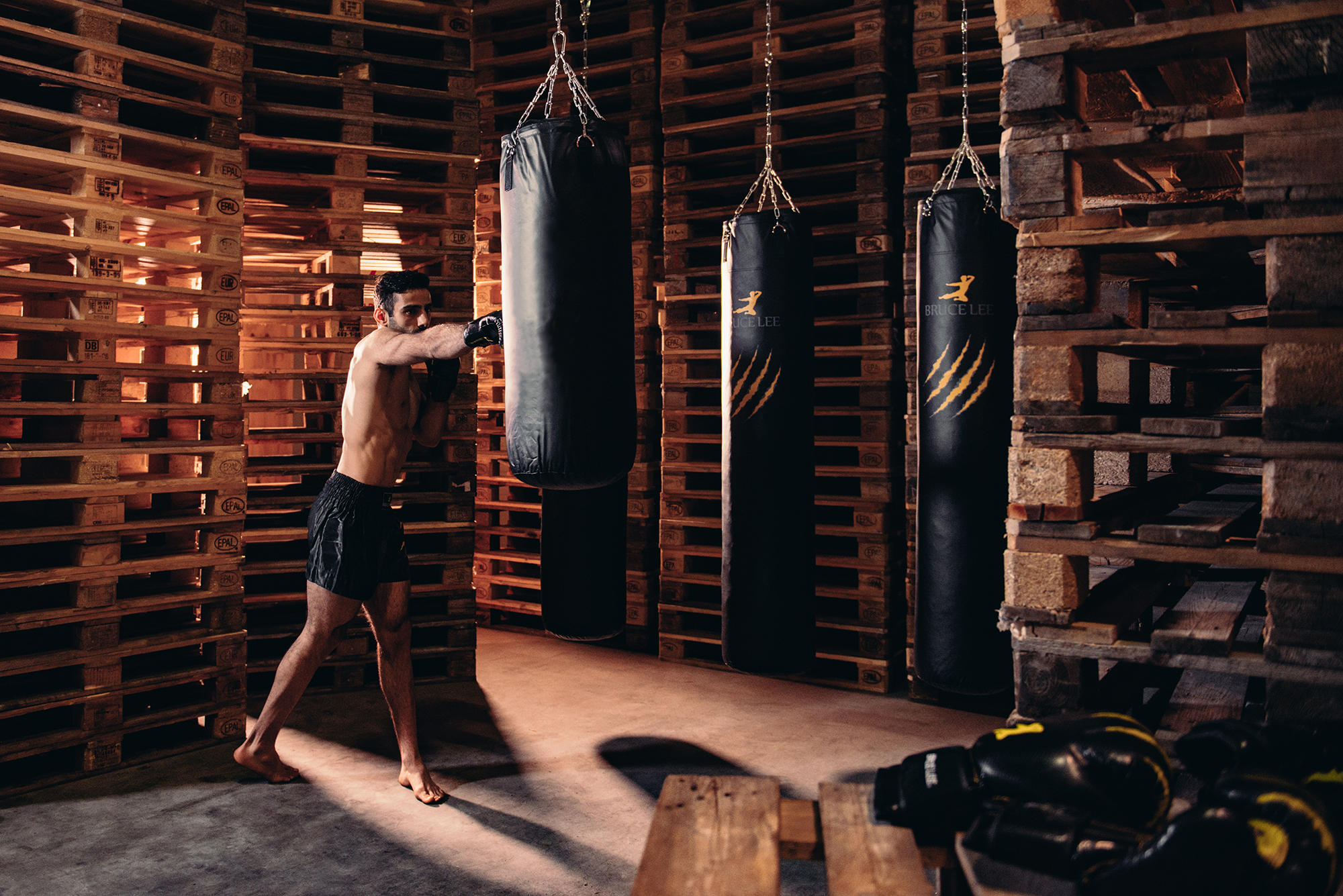 Poksikott-Tunturi-Classic-Boxing-Bag-100-cm-Incl.-Chain-2