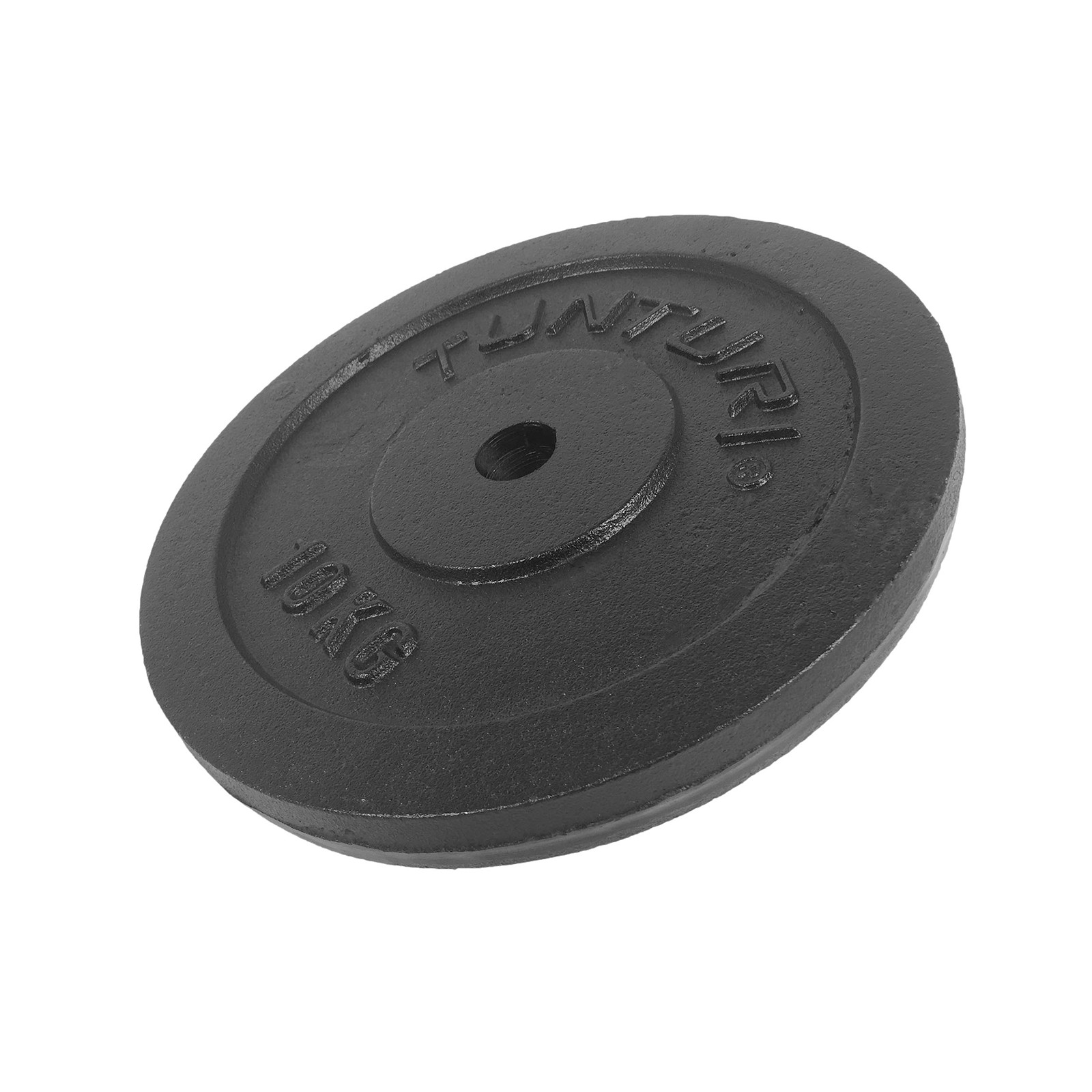 Raskusketas-TUNTURI-Plate-Black-10kg