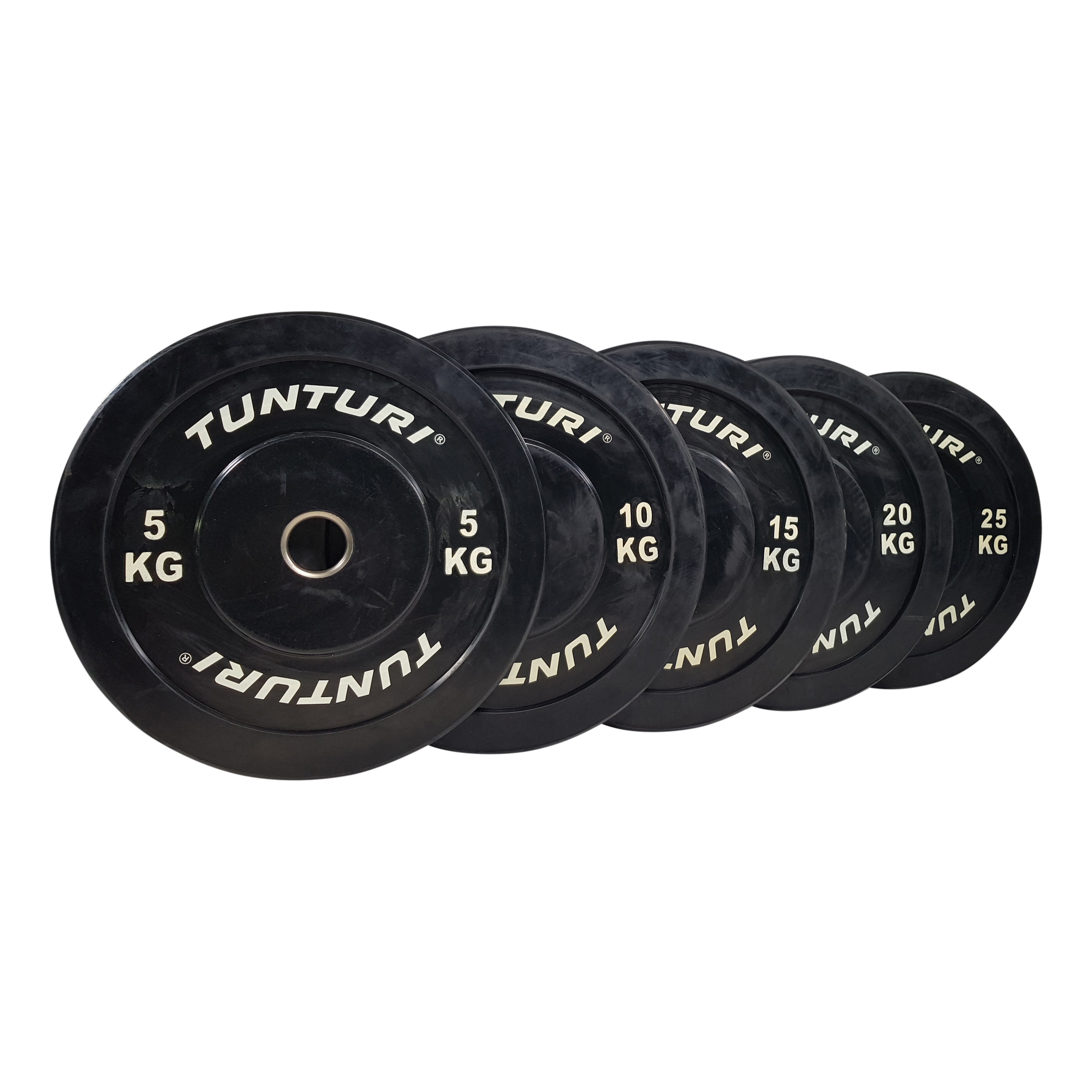 Raskusketas-Tunturi-Training-Bumper-Plate-15-kg-Black-1