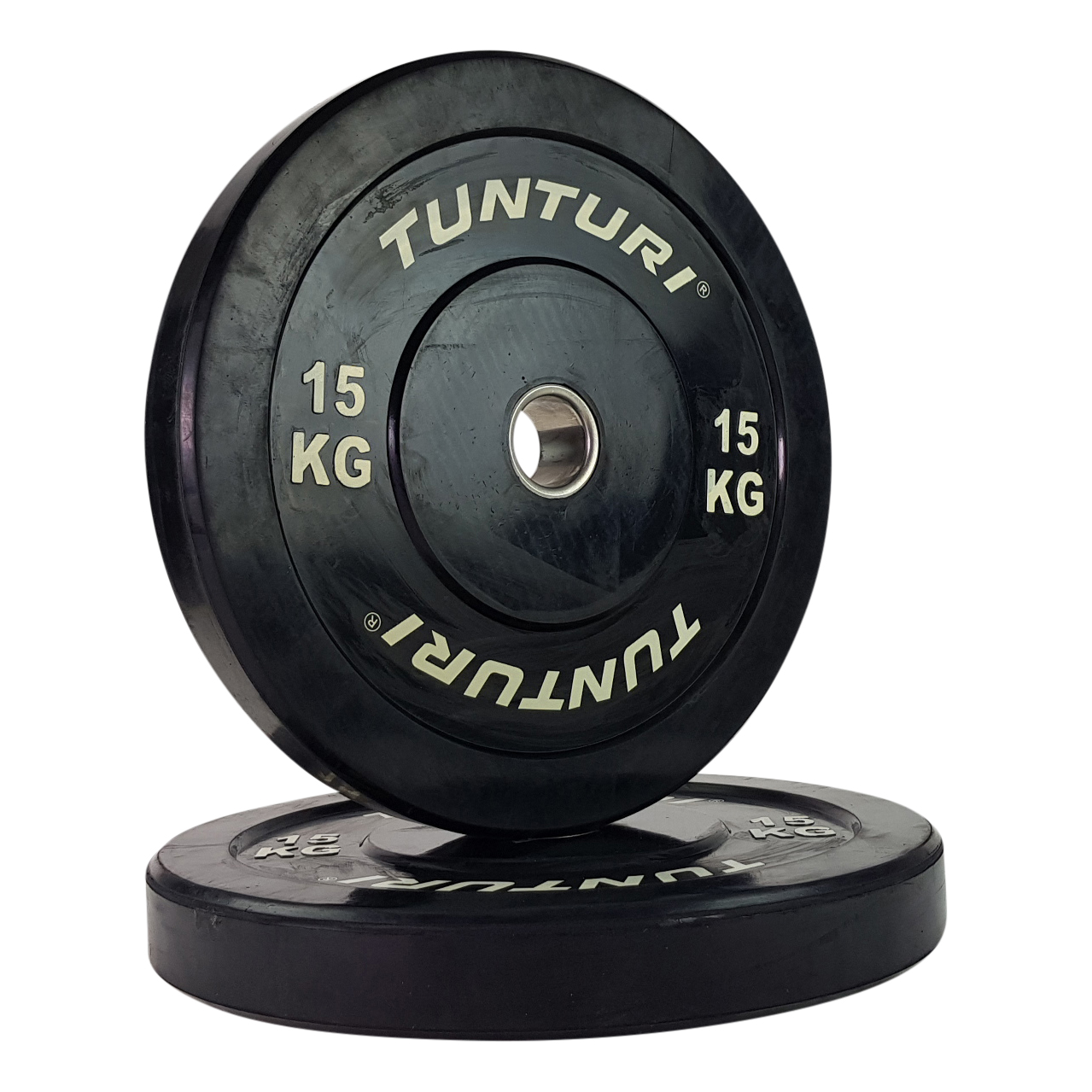 Raskusketas-Tunturi-Training-Bumper-Plate-15-kg-Black-6