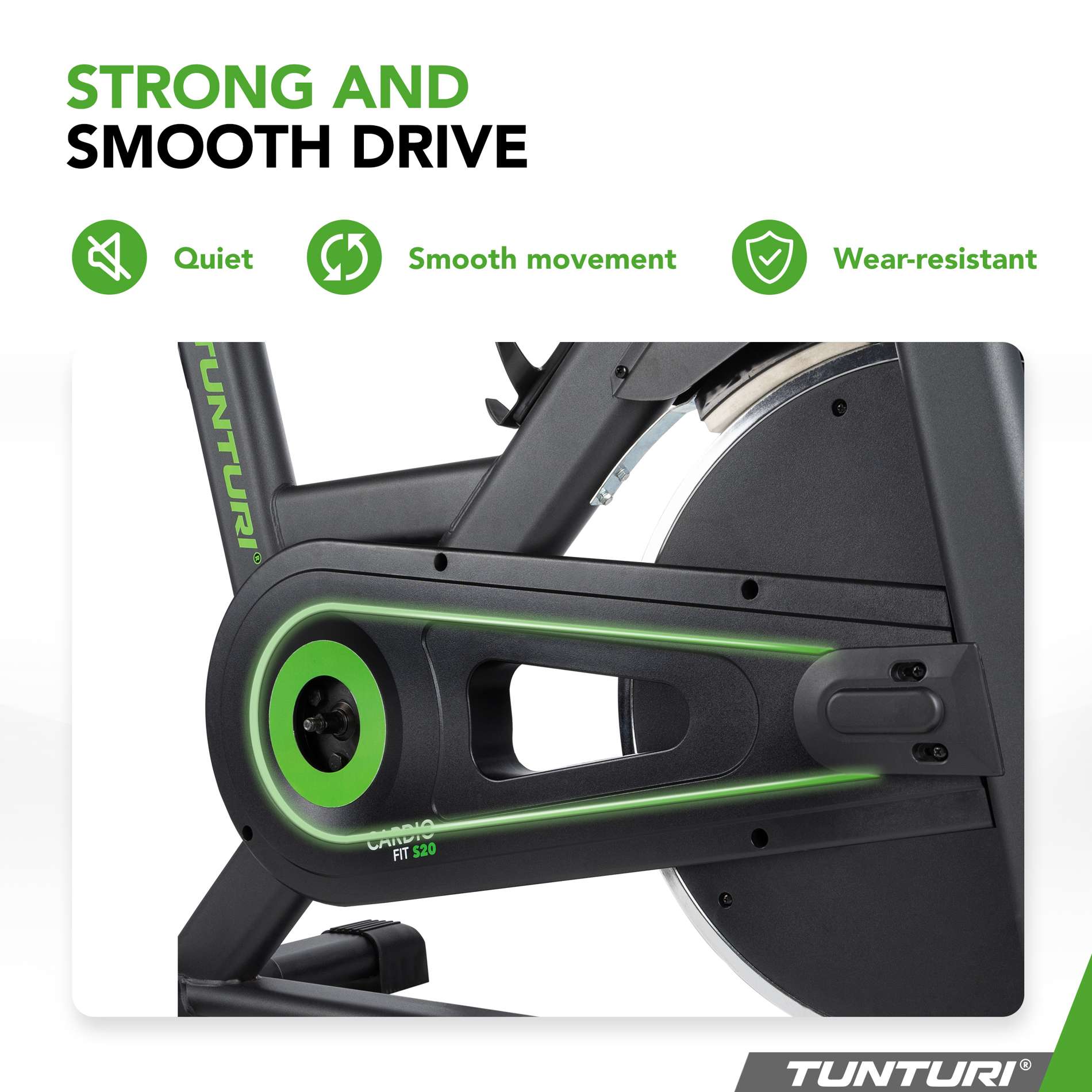 Spinningratas-velotrenazoor-TUNTURI-Cardio-Fit-S20-Sprinter-Bike-2