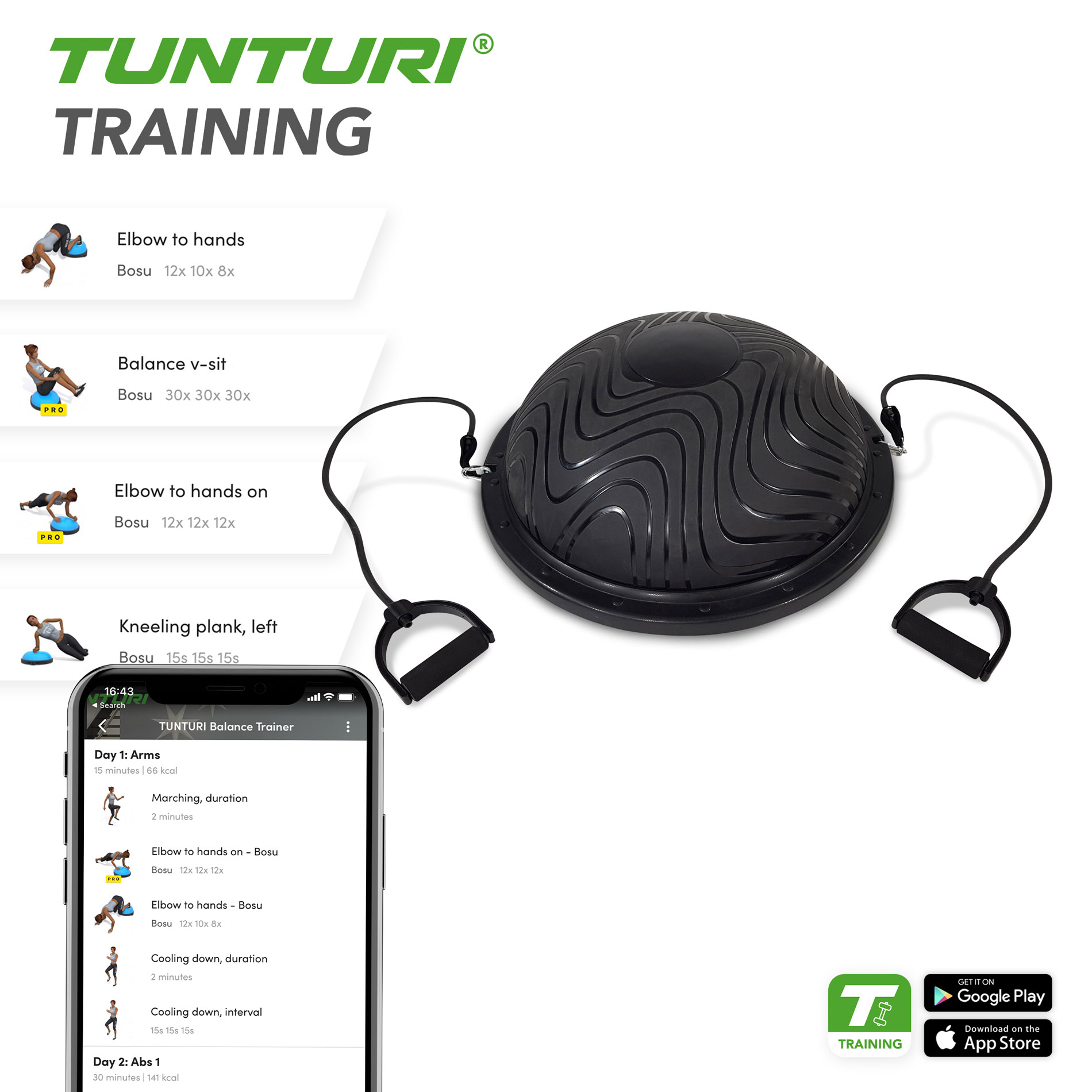 Tasakaalupadi-TUNTURI-Pro-Balance-Trainer3