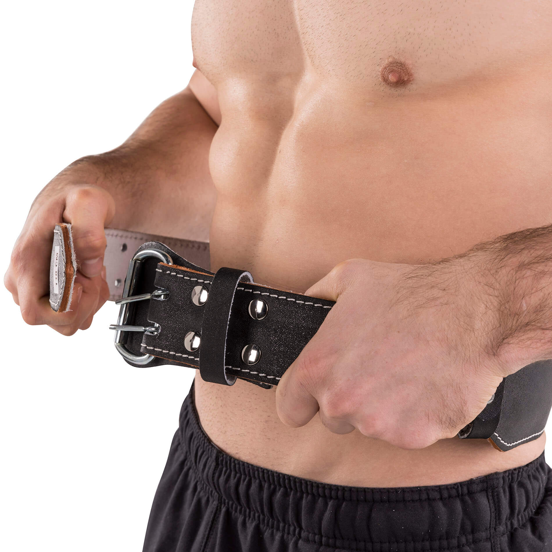 Tostevoo-TUNTURI-Weightlifting-Belt-100cm-must-3