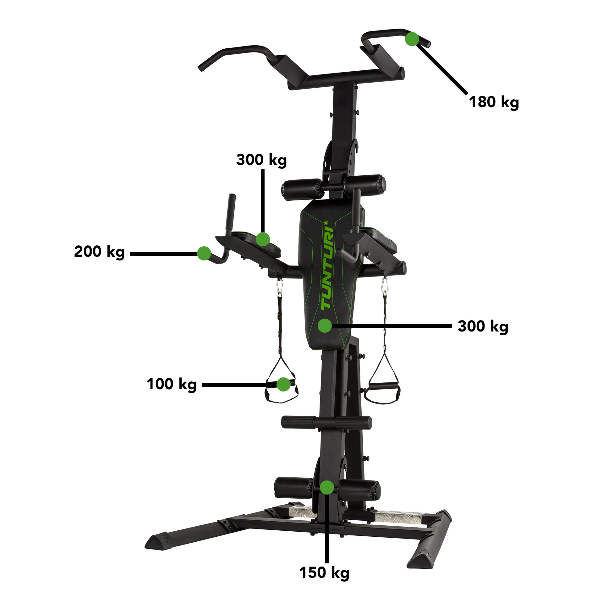 Treeningstend-Tunturi-PT80-Power-Tower-10