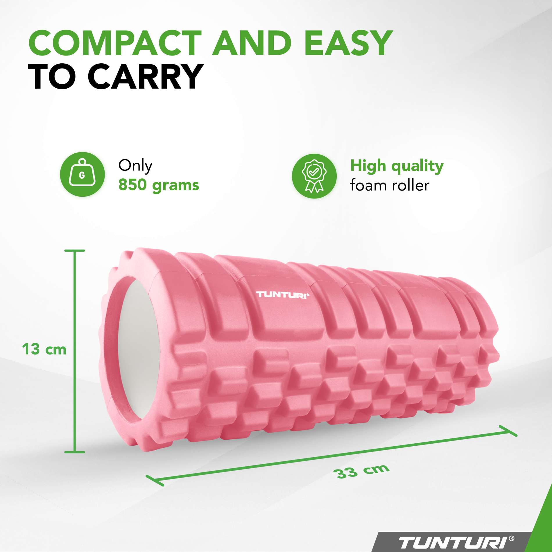 massaazirull_Tunturi_YogaGridFoamRoller-RoseGold-2