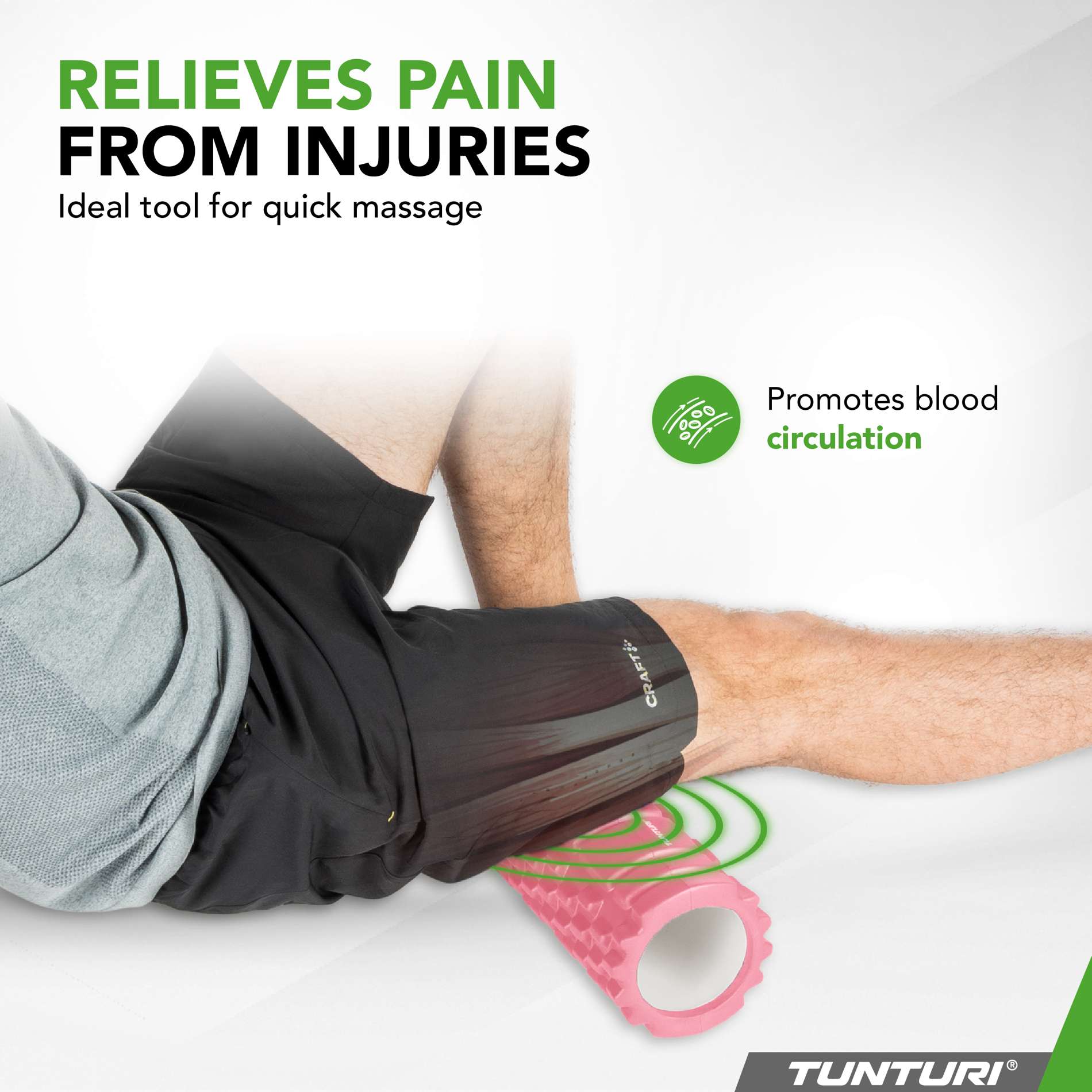 massaazirull_Tunturi_YogaGridFoamRoller-RoseGold-3