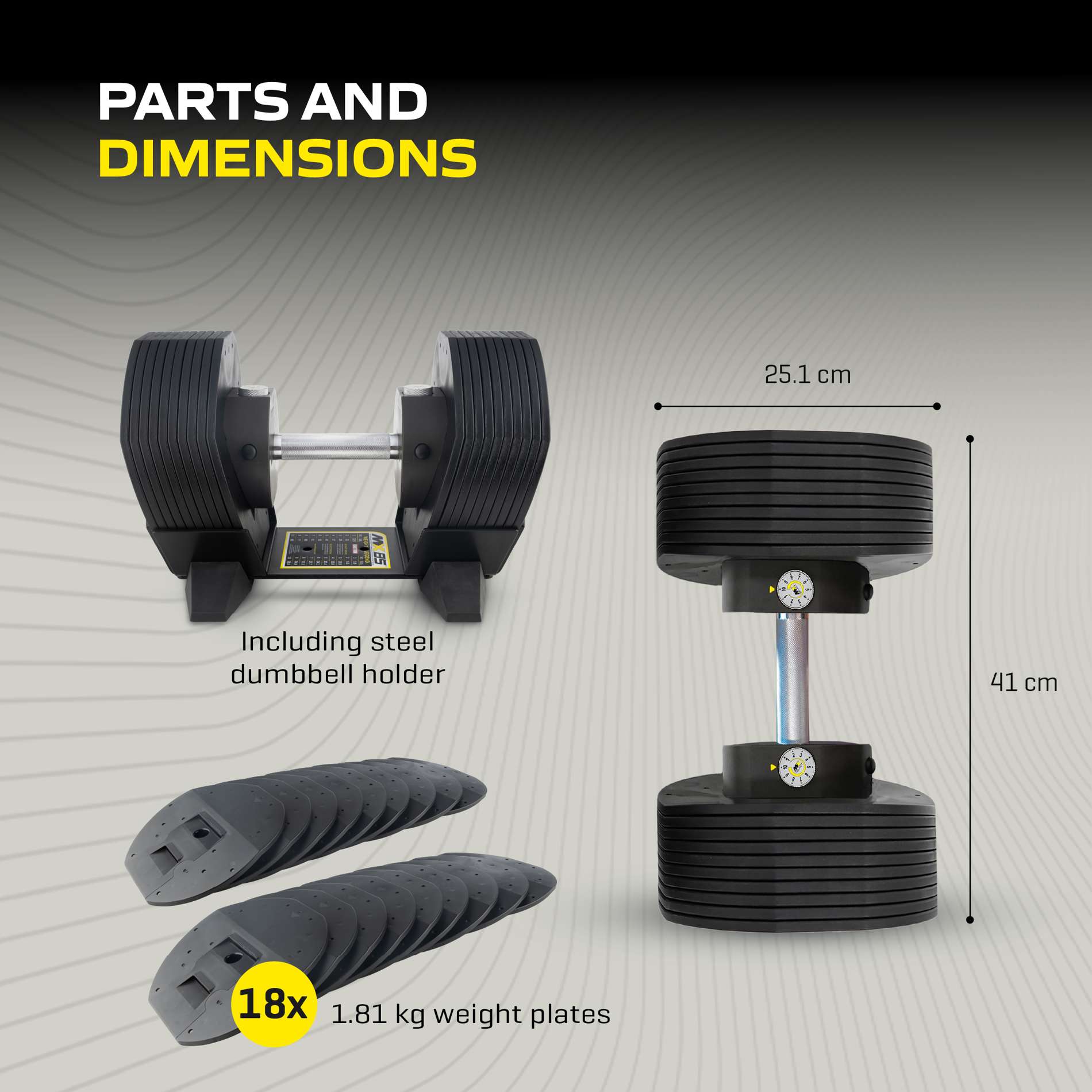 reguleeritavhantel_Tunturi_MX85-knurled-6