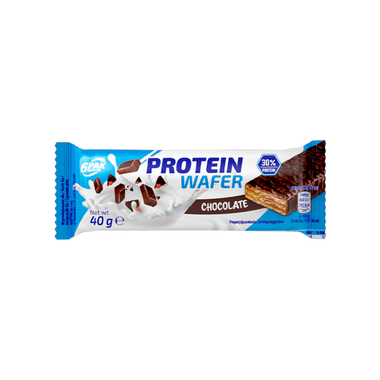 valgubatoon_6PAK_ProteinWafer40g-Chocolate