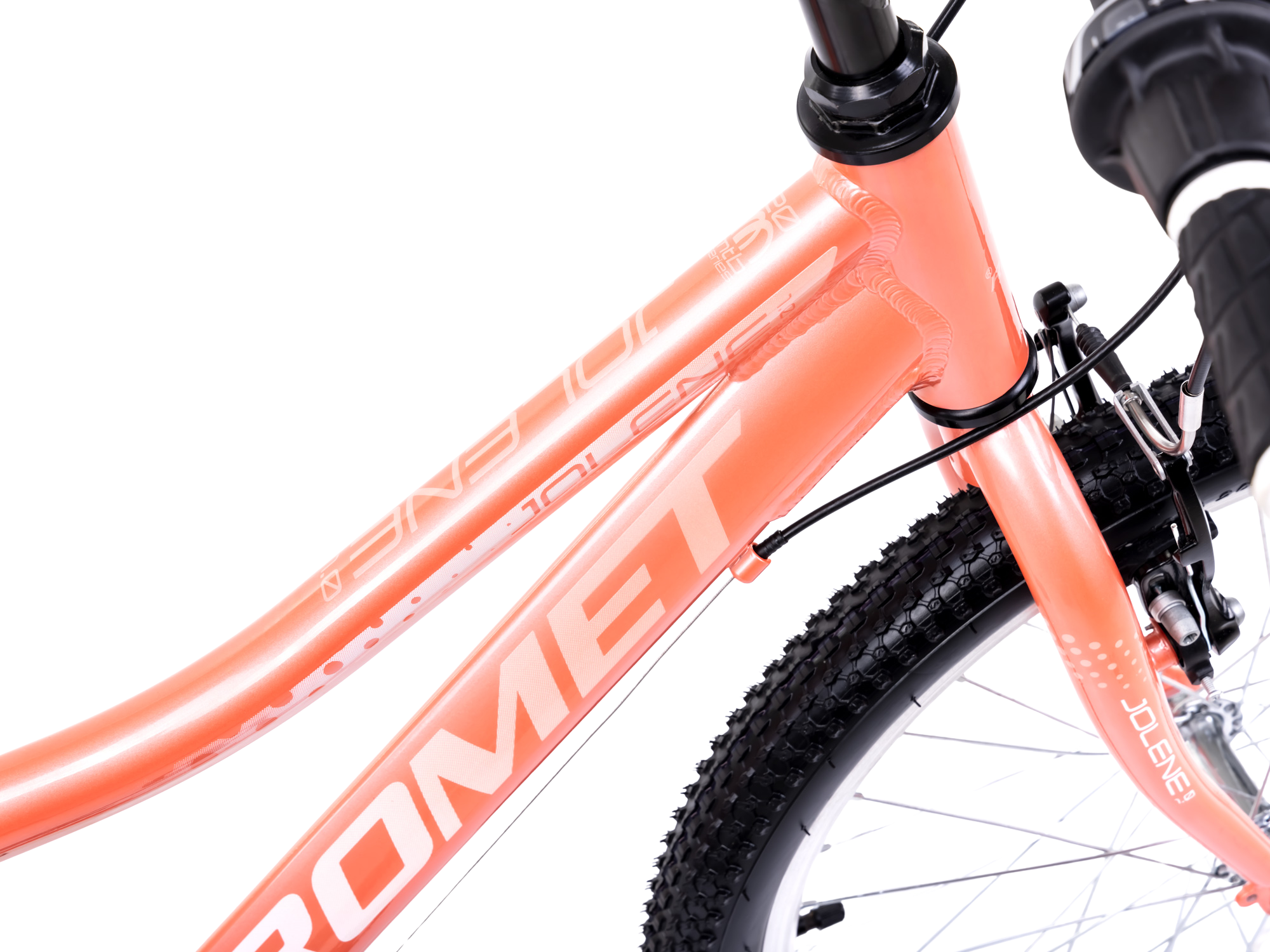 Laste jalgratas ROMET Jolene 20 KID 1, roosa-valge - Image 3