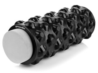 2in1 massaažirull SPOKEY Roll, must