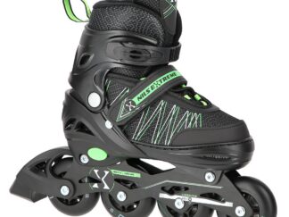 2in1 (rull)uisud NILS EXTREME NH11912, must/roheline, (31-34)