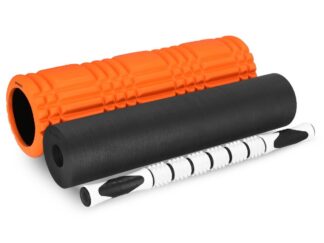 3in1 massaažirull SPOKEY Mixroll, 45 cm, oranž