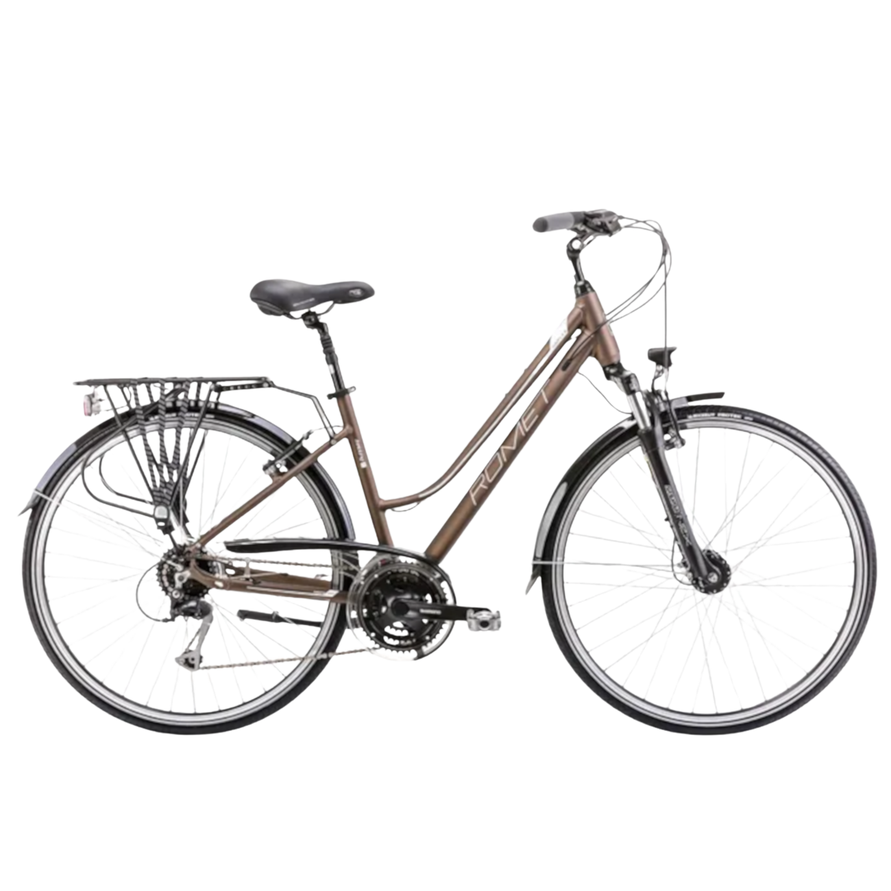 Jalgratas ROMET Gazela 5, pruun (L)