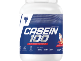 Aeglaselt imenduv kaseiinivalk TREC CASEIN 100 STRAWBERRY 1800g