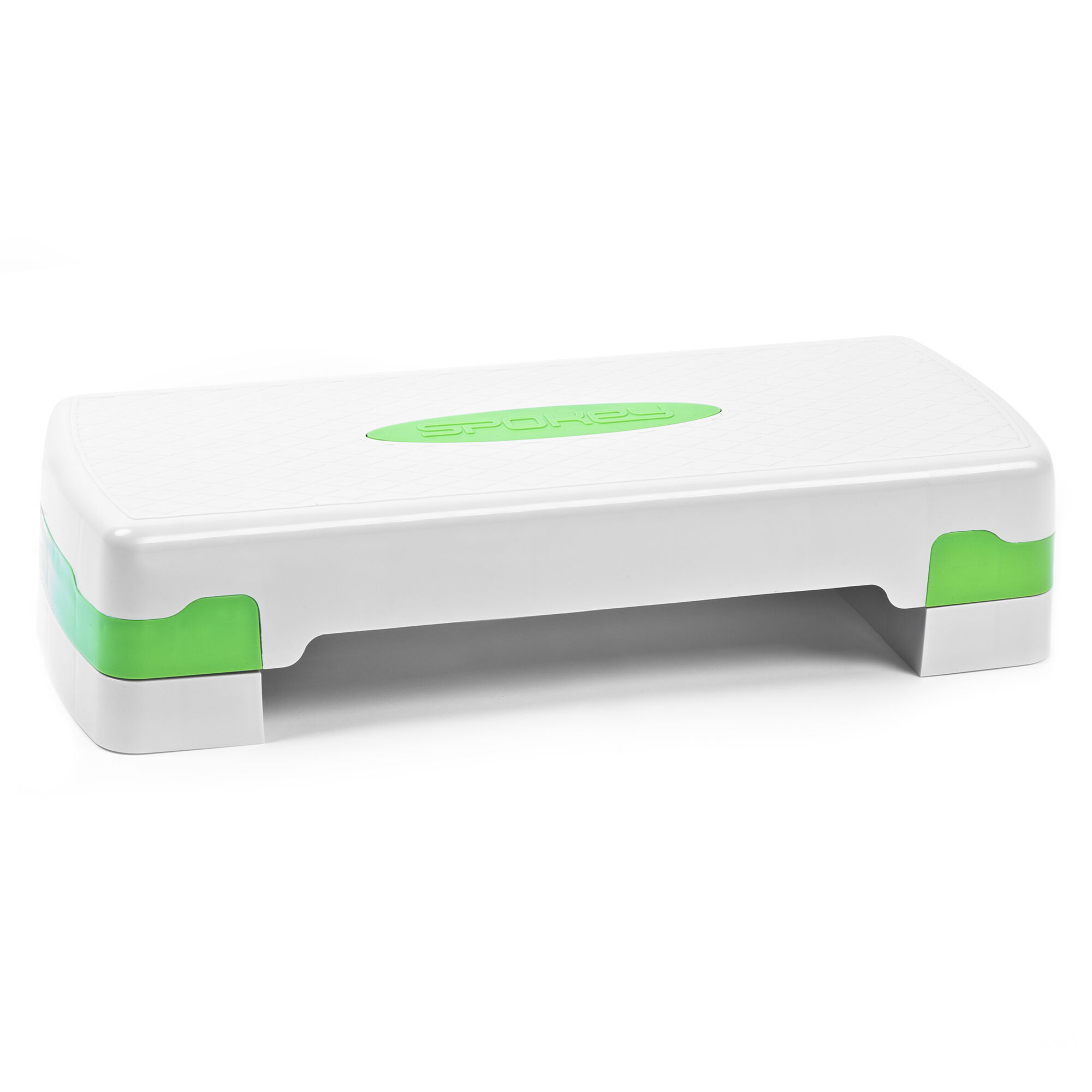 Aeroobika stepper SPOKEY Basic IV Step, valge-roheline