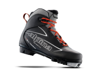 Suusasaapad ALPINA T 5 JR must/punane (25)