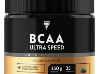 Aminohape TREC GOLD CORE LINE BCAA ULTRA SPEED BLACKCURR 250 g