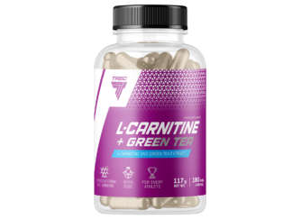 Aminohape TREC L-CARNITINE + GREEN TEA 180 kapslit