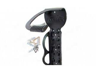 Jalgrattahoidik seinale FLINGER, kuni 61mm rehvile, must