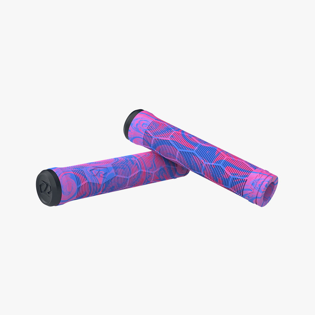 Käepidemed Fuzion Hex Pro Scooter Grips Pink/Blue - Image 2