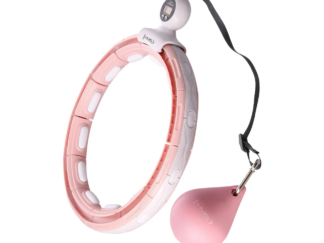 Hularõngas magneti, raskuse ja lugejaga HMS HHM15, roosa