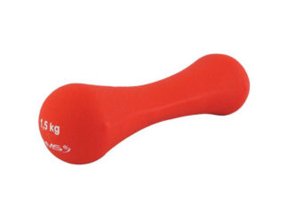 Hantel HMS 17025 Neoprene Dipping Dumbbell 1,5 kg, punane
