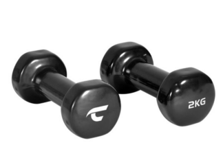 Hantlid CHRISTOPEIT 2 x 2 kg, mustad