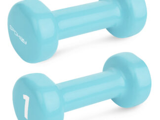 Hantlid SPOKEY Shape 2x1 kg, sinakasrohelised