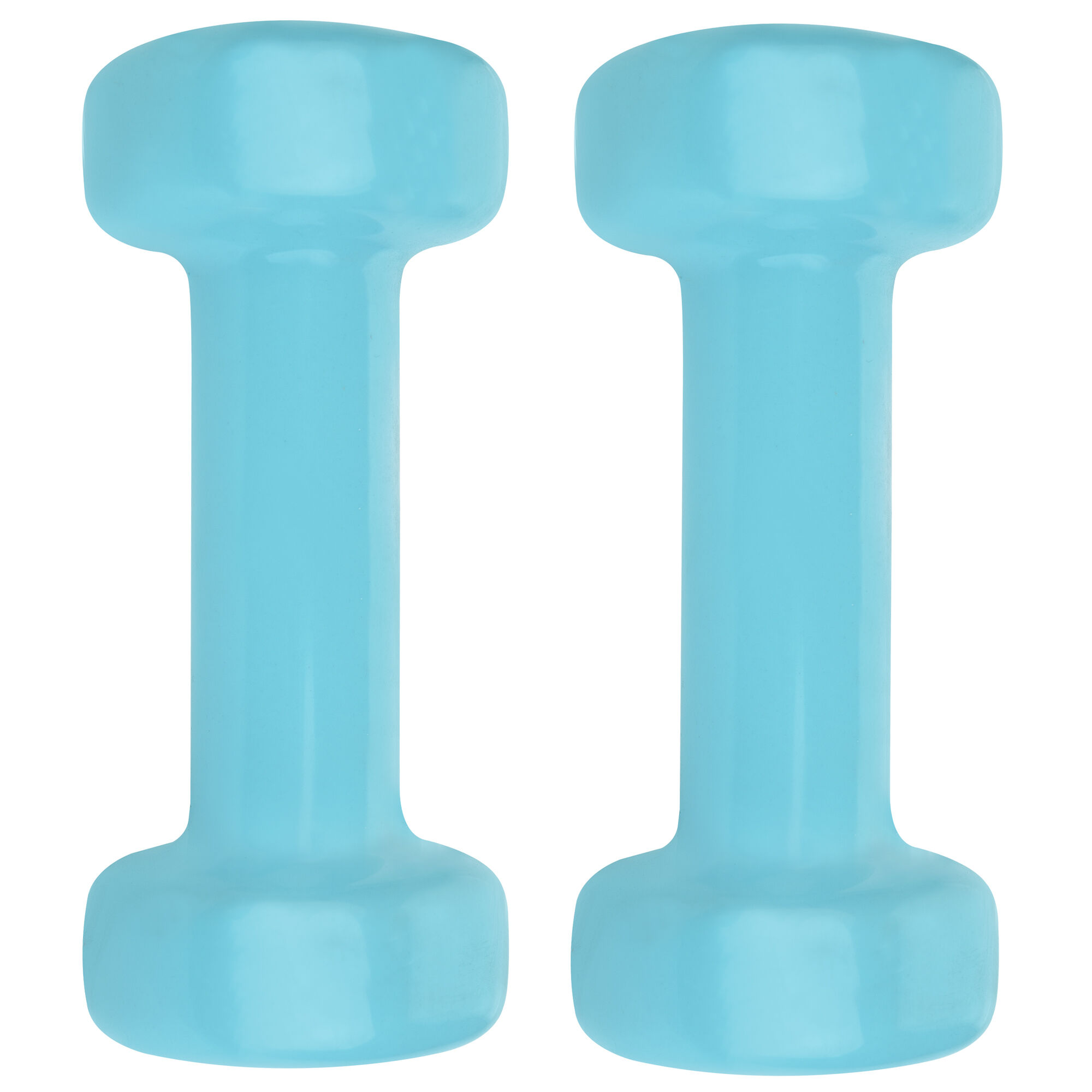 Hantlid SPOKEY Shape 2x1 kg, sinakasrohelised - Image 2