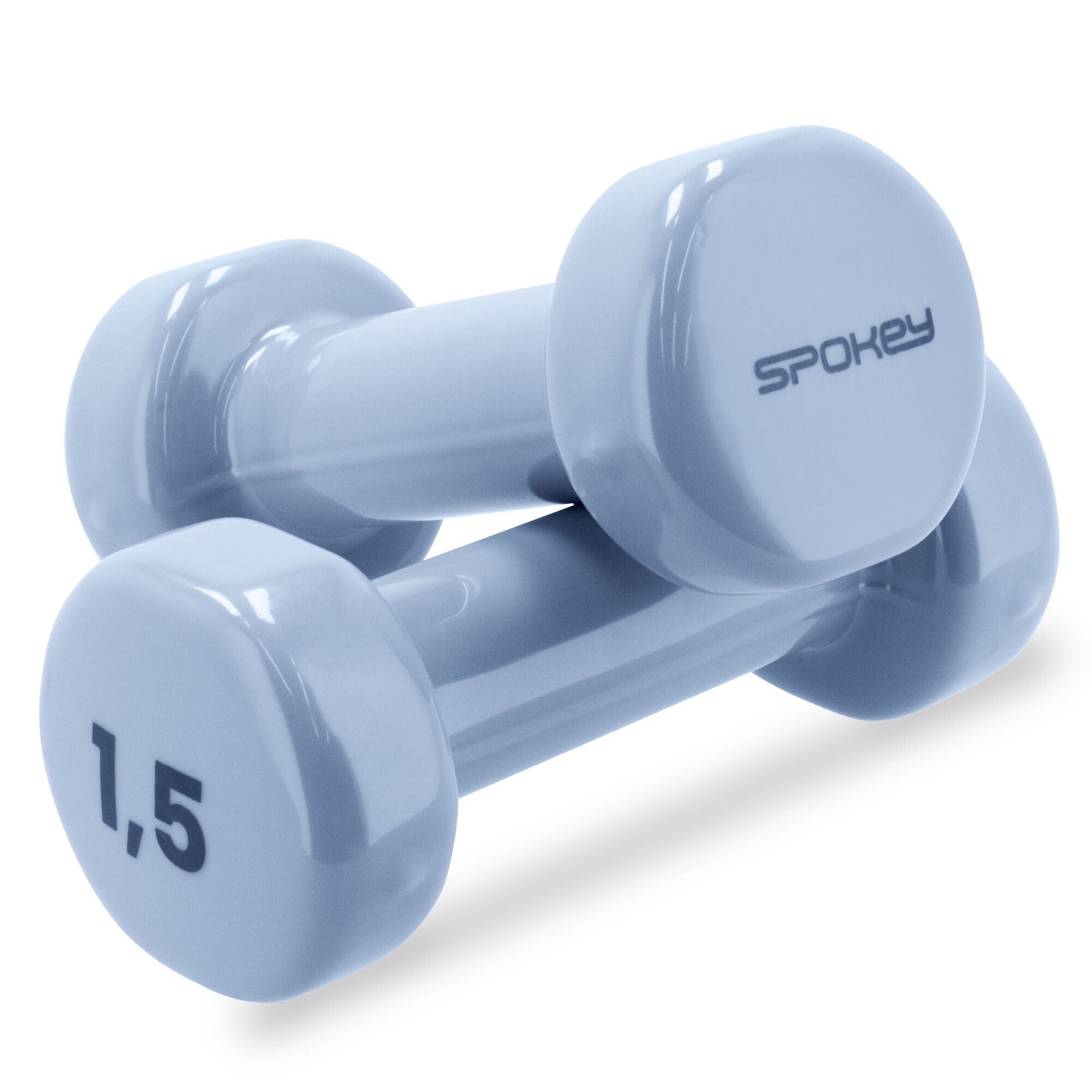 Hantlid SPOKEY Shape 2x1.5 kg, hallid - Image 2