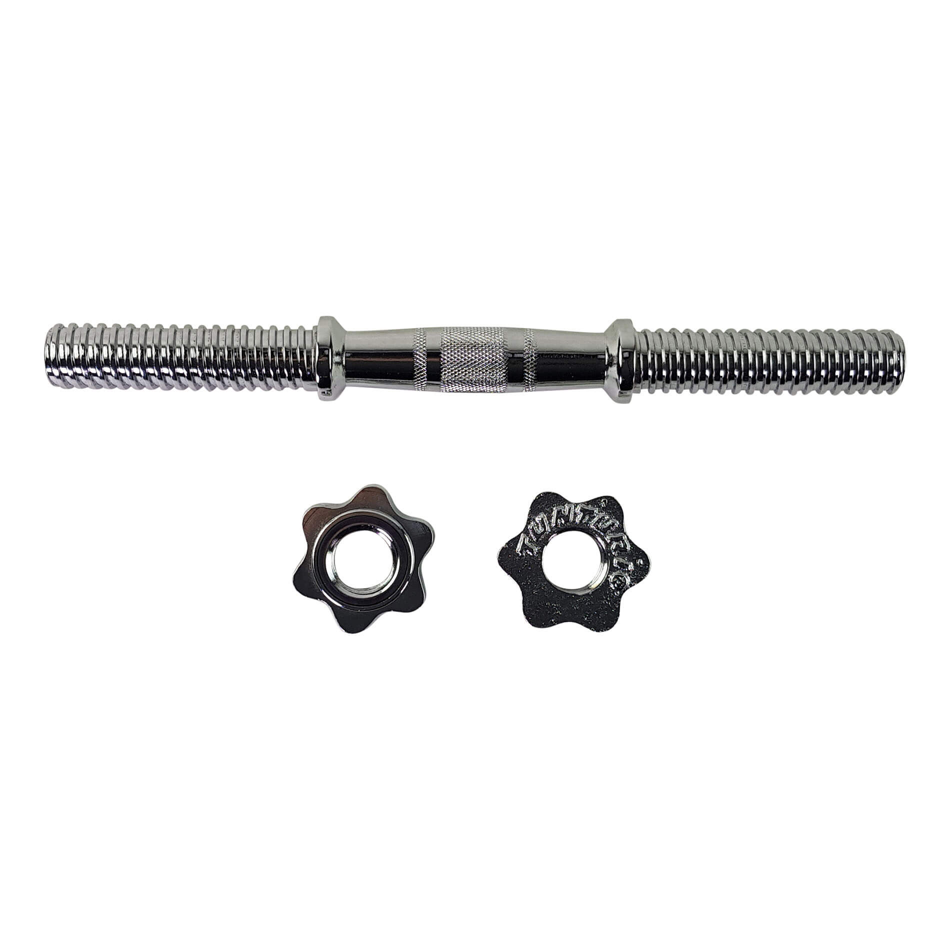 Hantlikang TUNTURI Banana-shaped Chrome bar, 38cm - Image 7