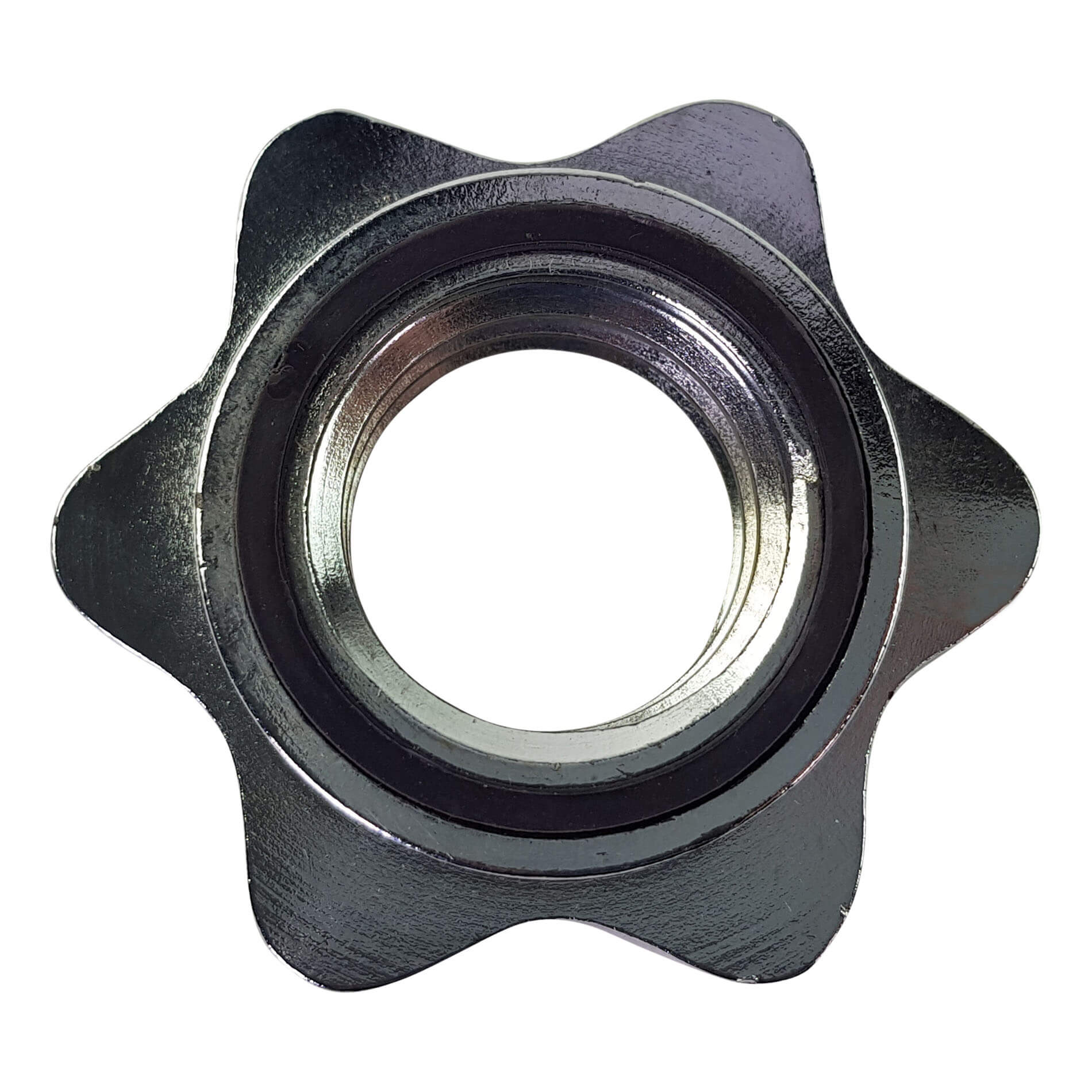 Hantlikang TUNTURI Banana-shaped Chrome bar, 38cm - Image 5