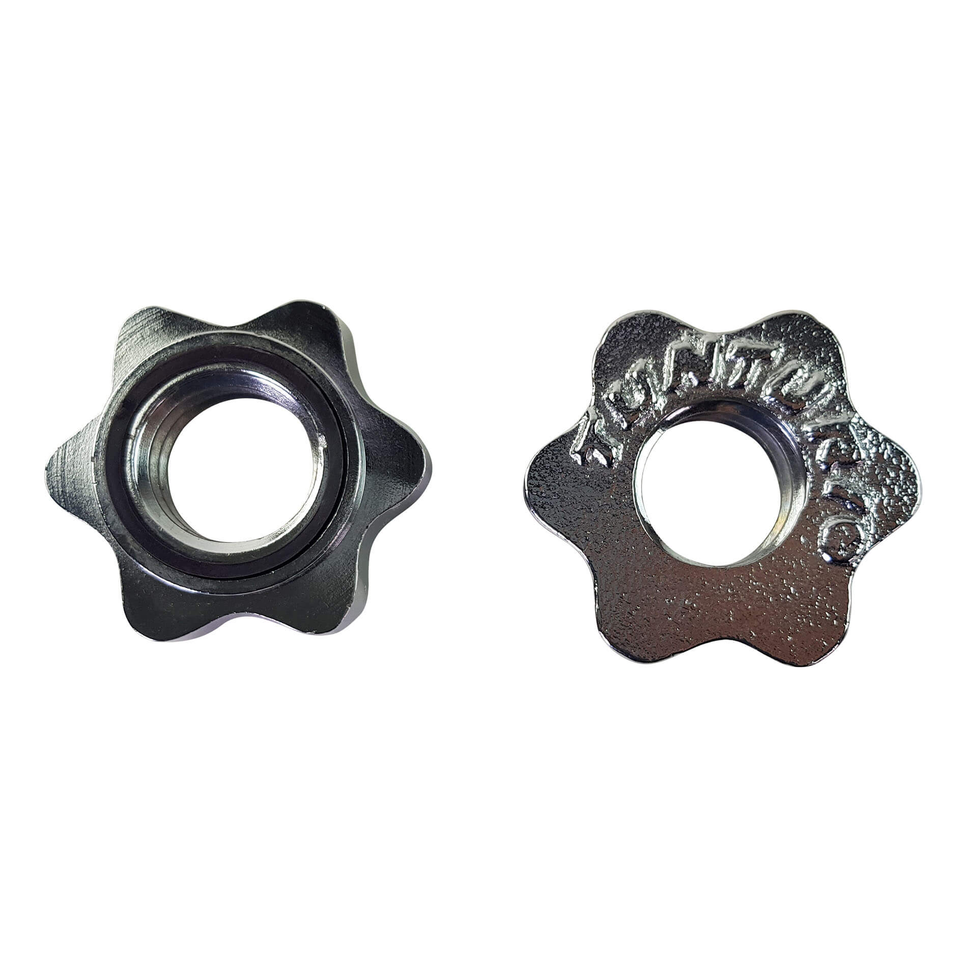 Hantlikang TUNTURI Banana-shaped Chrome bar, 38cm - Image 4