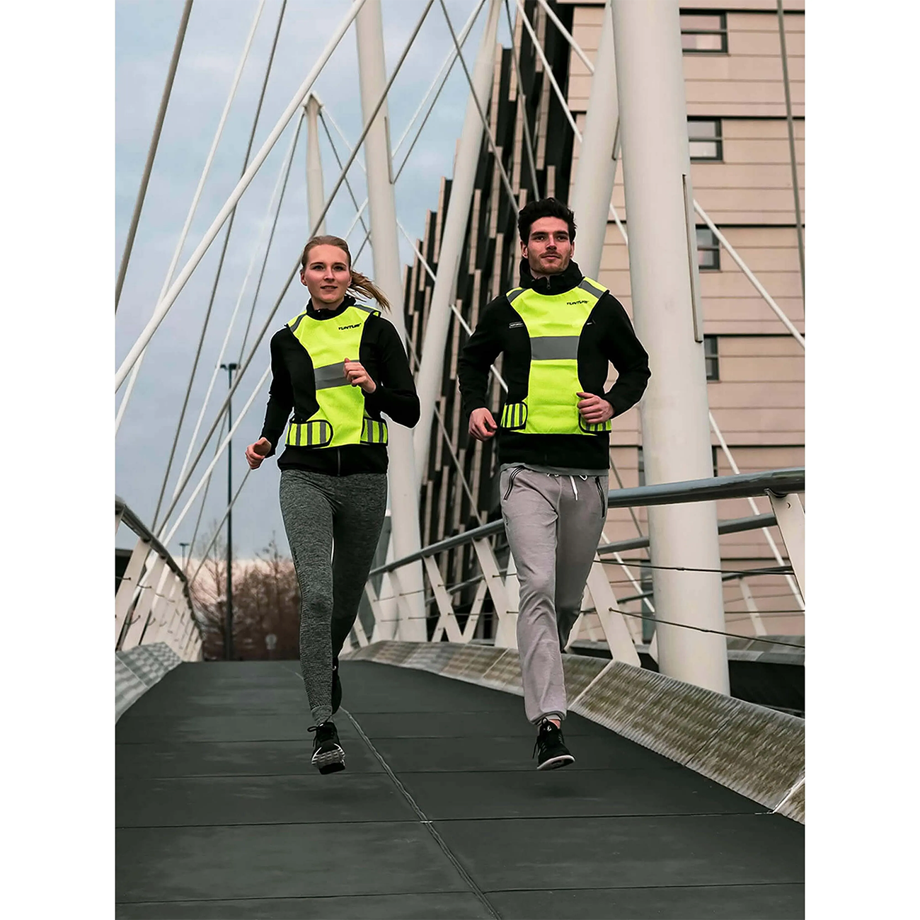 Helkurvest, jooksuvest Tunturi X-shape running vest (M) - Image 3