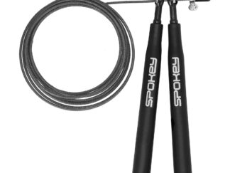 Hüppenöör SPOKEY X-Rope Midd, terasest, must