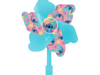 Jalgratta tuuleveski Stitch, sinine-roosa