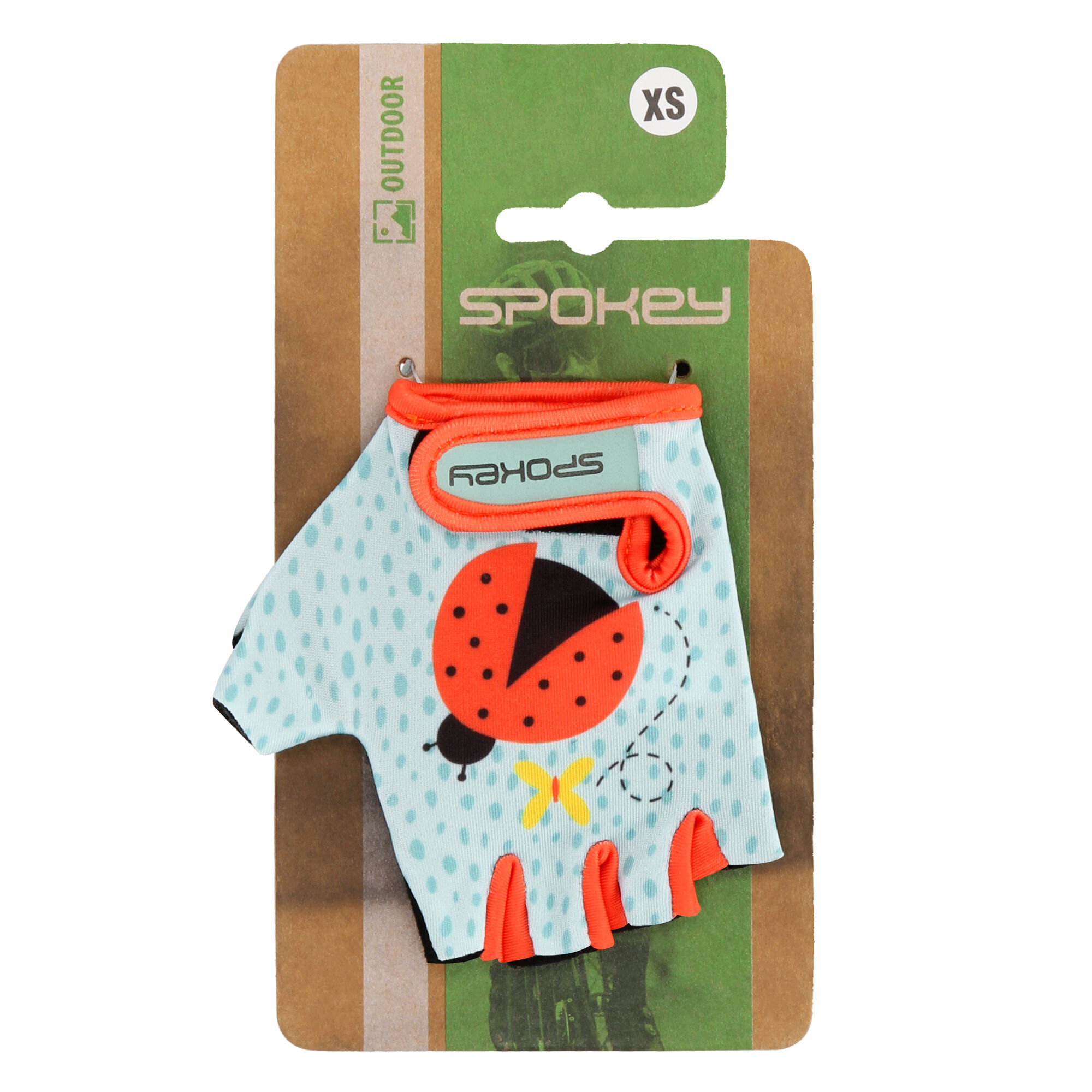 Jalgrattakindad SPOKEY Fun, lepatriinuga, sinised (XS) - Image 4