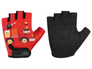 Jalgrattakindad SPOKEY Fun, tuletõrjeautoga, punased (S)