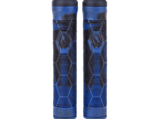 Käepidemed Fuzion Hex Pro Scooter Grips Black/Blue Swirl