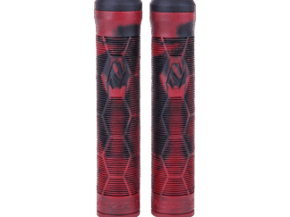 Käepidemed Fuzion Hex Pro Scooter Grips Black/Red Swirl