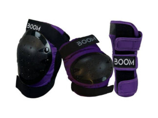 Kaitsmed BOOM Classic Tripple Pad Set, lillad (M)