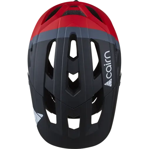 Kiiver CAIRN Dust II Black Red, must-punane (L) - Image 3