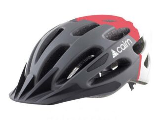 Kiiver CAIRN PRISM XTR II Grey Neon Coral, valge-hall-roosa (L)