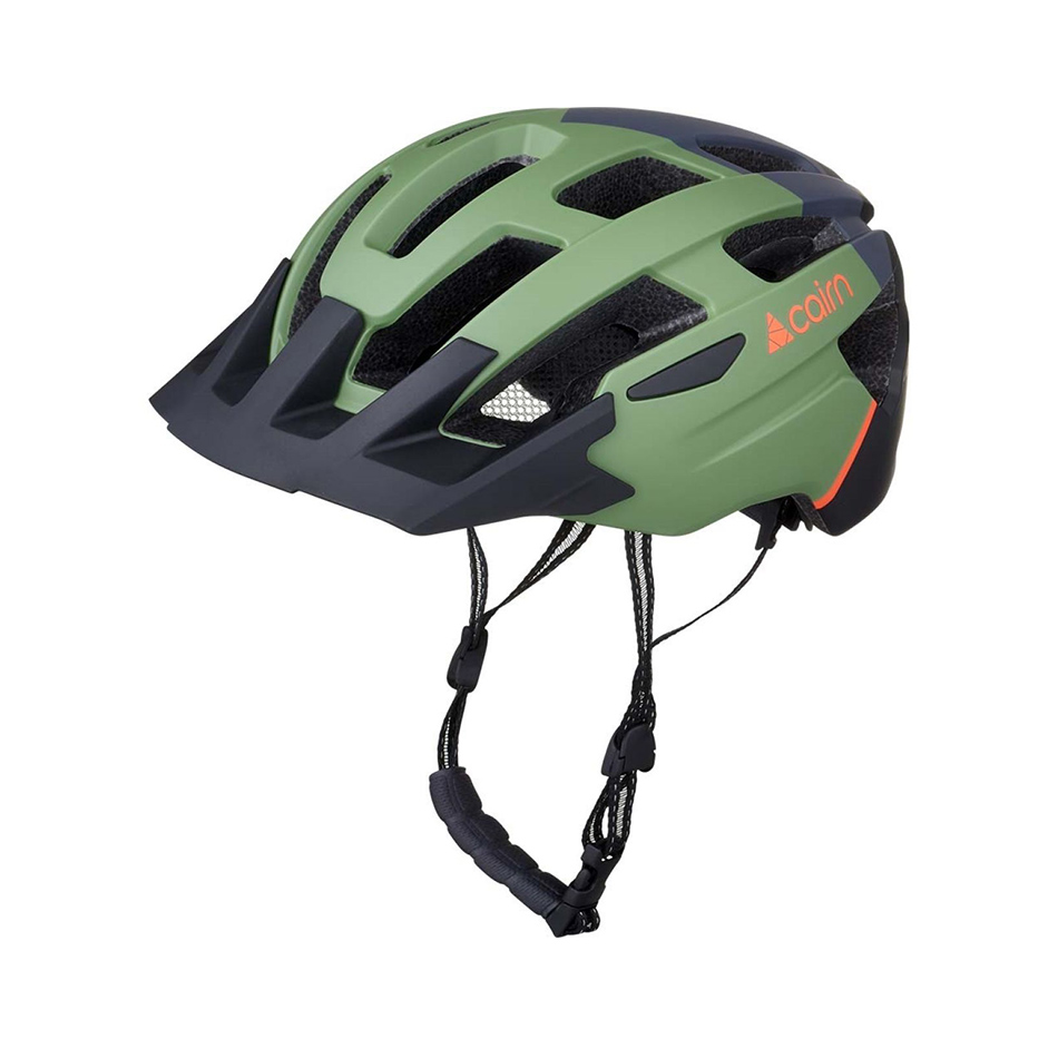 Kiiver CAIRN PRISM XTR II Matt Green Clay Black, must-roheline-hall (L)