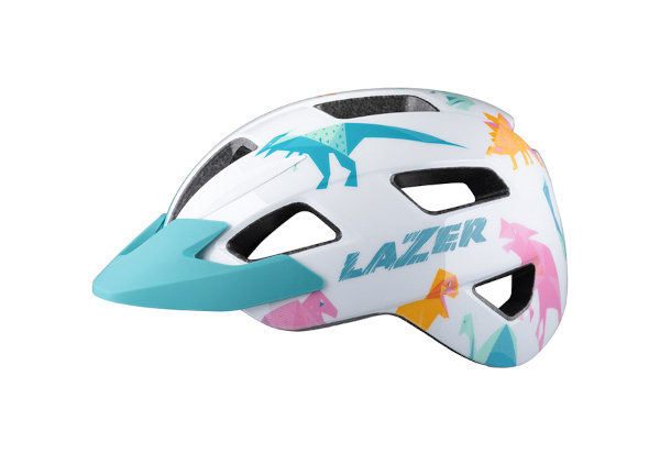 Kiiver lastele LAZER LIL´GEKKO, White Dino, Toddler unisize - Image 2