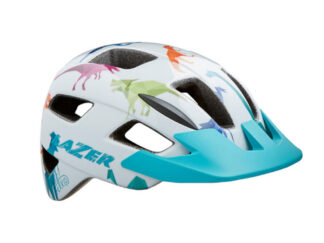 Kiiver lastele LAZER LIL´GEKKO, White Dino, Toddler unisize