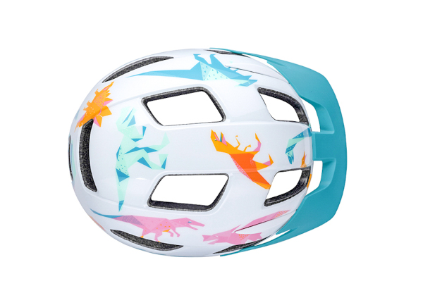 Kiiver lastele LAZER LIL´GEKKO, White Dino, Toddler unisize - Image 4